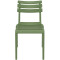 Стілець пластиковий Siesta Helen Зелений (Olive Green)-2-thumb
