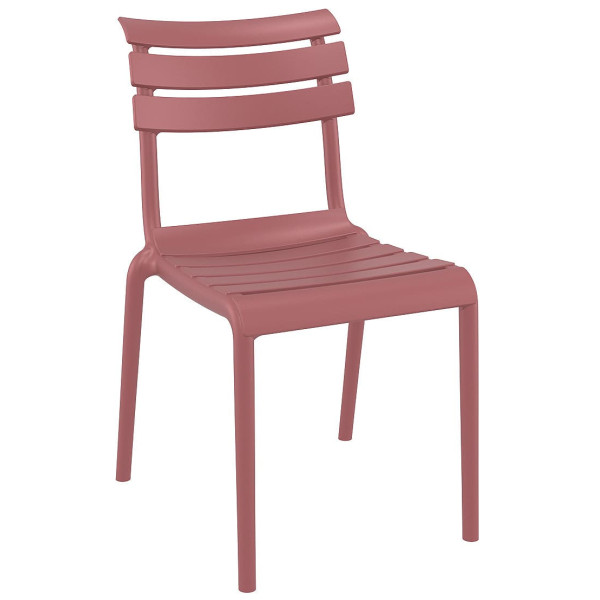Стул пластиковый Siesta Helen Винный (Marsala)-0