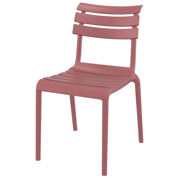 Стул пластиковый Siesta Helen Винный (Marsala)-1