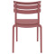 Стул пластиковый Siesta Helen Винный (Marsala)-5-thumb