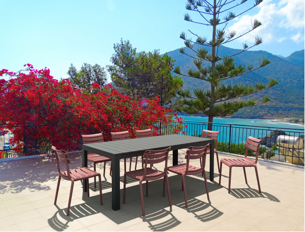 Стілець пластиковий Siesta Helen Зелений (Olive Green)-18