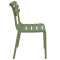 Стілець пластиковий Siesta Helen Зелений (Olive Green)-3-thumb