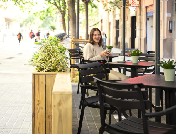 Стілець пластиковий Siesta Helen Зелений (Olive Green)-23