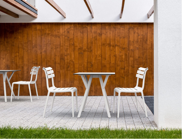 Стілець пластиковий Siesta Helen Зелений (Olive Green)-25