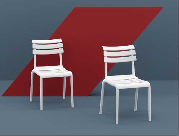 Стілець пластиковий Siesta Helen Зелений (Olive Green)-27