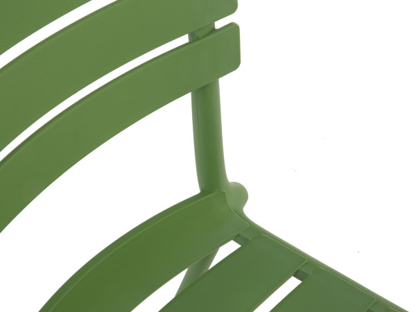 Стілець пластиковий Siesta Helen Зелений (Olive Green)-8