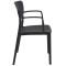 Стілець пластиковий Siesta Loft Чорний (Black)-2-thumb