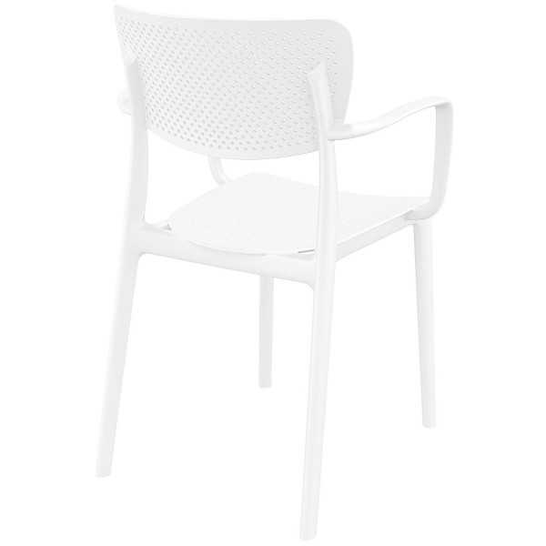 Стул пластиковый Siesta Loft Белый (White)-3