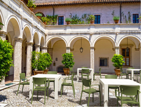 Стілець пластиковий Siesta Loft Сірий (Dark Grey)-16