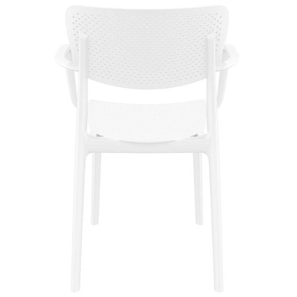 Стул пластиковый Siesta Loft Белый (White)-4