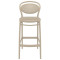 Барный пластиковый стул Siesta Marcel Bar 75 Бежевый (Taupe)-1-thumb