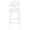 Барний пластиковий стілець Siesta Marcel Bar 75 Білий (White)-1-thumb
