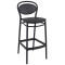 Барный пластиковый стул Siesta Marcel Bar 75 Черный (Black)-0-thumb