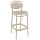 Барный пластиковый стул Siesta Marcel Bar 75 Бежевый (Taupe)