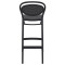 Барный пластиковый стул Siesta Marcel Bar 75 Черный (Black)-3-thumb