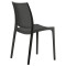 Стул пластиковый садовый Siesta Maya Черный (Black)-3-thumb