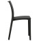 Стул пластиковый садовый Siesta Maya Черный (Black)-2-thumb