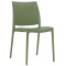 Стілець пластиковий садовий Siesta Maya Зелений (Olive Green)-0-thumb