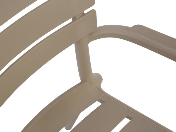 Стілець пластиковий Siesta Paris Бежевий (Taupe)-7
