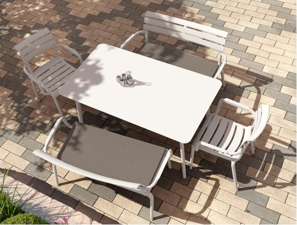 Стілець пластиковий Siesta Paris Бежевий (Taupe)-22