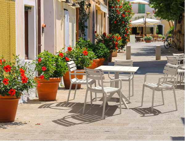 Стілець пластиковий Siesta Paris Бежевий (Taupe)-23