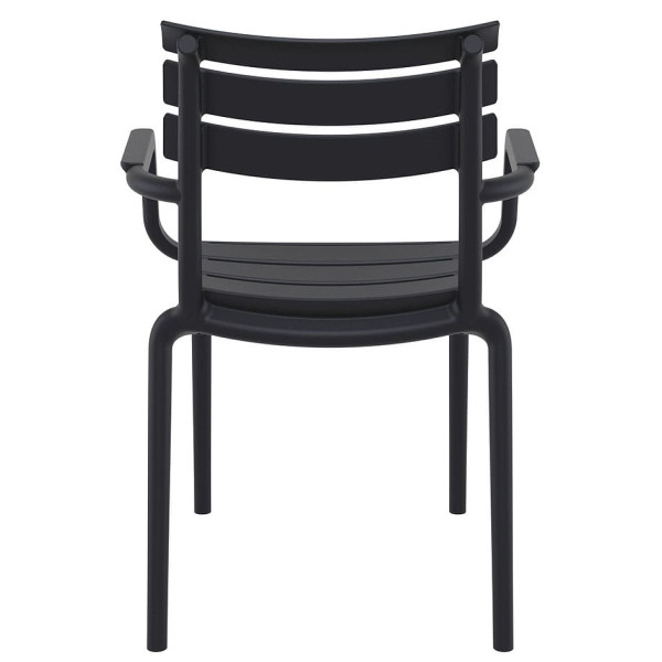 Стул пластиковый Siesta Paris Черный (Black)-2