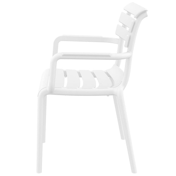 Стул пластиковый Siesta Paris Белый (White)-3