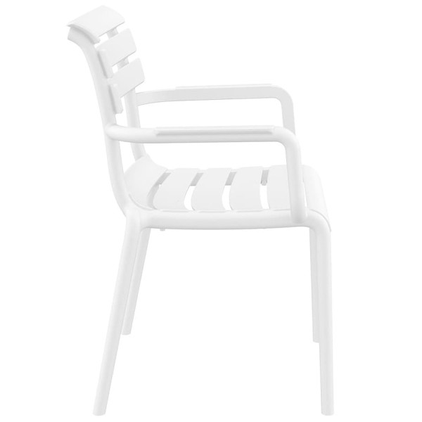 Стул пластиковый Siesta Paris Белый (White)-2