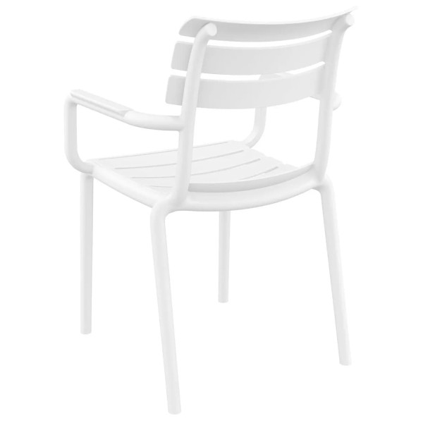 Стул пластиковый Siesta Paris Белый (White)-5