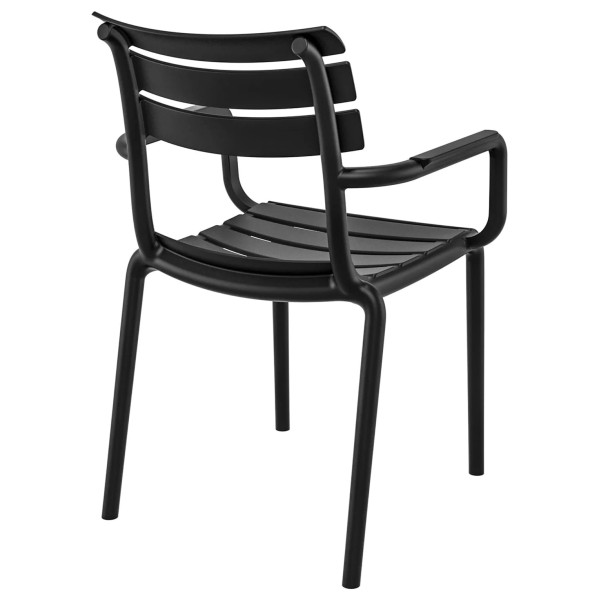 Стул пластиковый Siesta Paris Черный (Black)-6