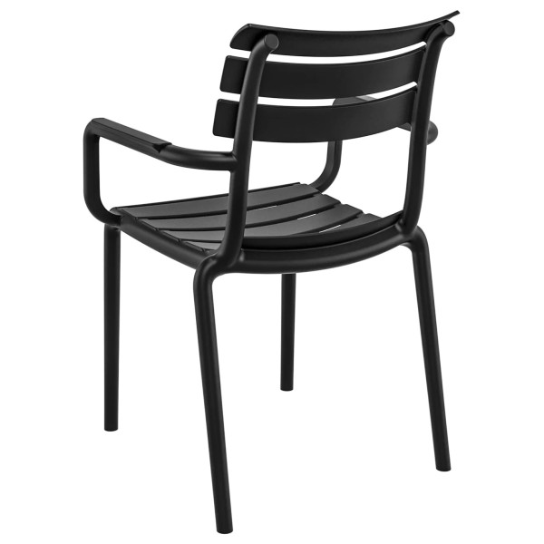 Стул пластиковый Siesta Paris Черный (Black)-5