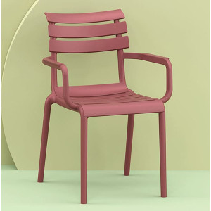 Стул пластиковый Siesta Paris Винный (Marsala)