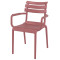 Стул пластиковый Siesta Paris Винный (Marsala)-2-thumb