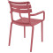 Стул пластиковый Siesta Paris Винный (Marsala)-5-thumb