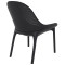 Стул пластиковый садовый Siesta Sky Lounge Черный (Black)-3-thumb