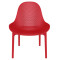 Стілець пластиковий садовий Siesta Sky Lounge Червоний (Red)-1-thumb