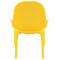 Стул пластиковый садовый Siesta Sky Lounge Желтый (Yellow)-4-thumb