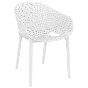 Стул пластиковый Siesta Sky Pro Белый (White)