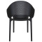 Стілець пластиковий Siesta Sky Pro Чорний (Black)-1-thumb