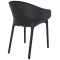 Стілець пластиковий Siesta Sky Pro Чорний (Black)-3-thumb