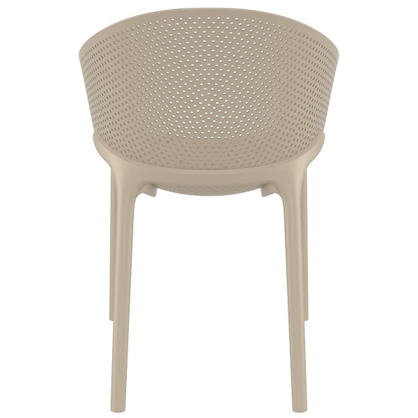 Стул пластиковый Siesta Sky Pro Бежевый (Taupe)-4