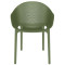 Стул пластиковый Siesta Sky Pro Зеленый (Olive Green)-1-thumb