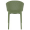 Стул пластиковый Siesta Sky Pro Зеленый (Olive Green)-4-thumb