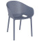 Стул пластиковый Siesta Sky Pro Серый (Dark Grey)-0-thumb