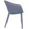 Стул пластиковый Siesta Sky Pro Серый (Dark Grey)-2-thumb