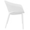 Стілець пластиковий Siesta Sky Pro Білий (White)-2-thumb