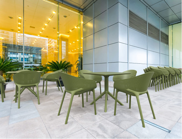 Стілець пластиковий Siesta Sky Pro Чорний (Black)-11