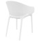 Стілець пластиковий Siesta Sky Pro Білий (White)-3-thumb