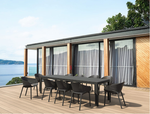 Стілець пластиковий Siesta Sky Pro Чорний (Black)-5