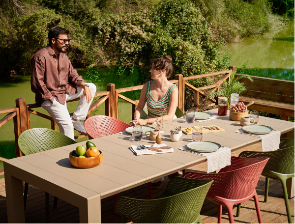 Стілець пластиковий Siesta Sky Pro Чорний (Black)-21